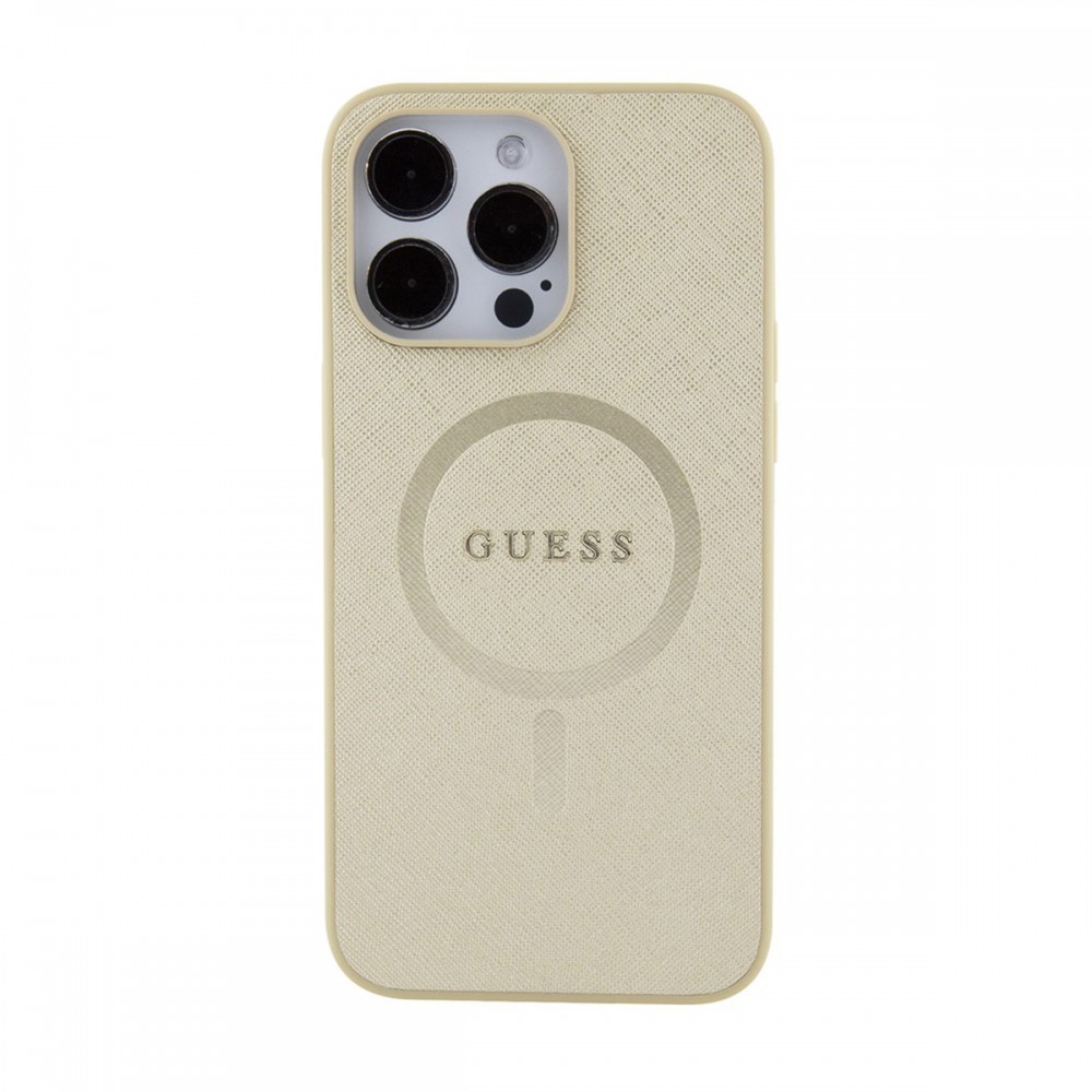 Калъфи - Калъф Guess Saffiano MagSafe за Apple iPhone 15 Pro Max