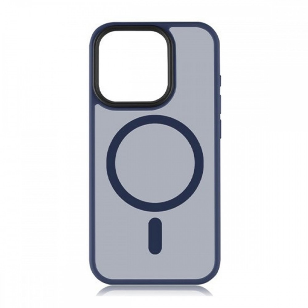 Калъфи - Калъф Tactical MagForce Hyperstealth Cover за Apple iPhone 15 Pro Max, Deep Blue
