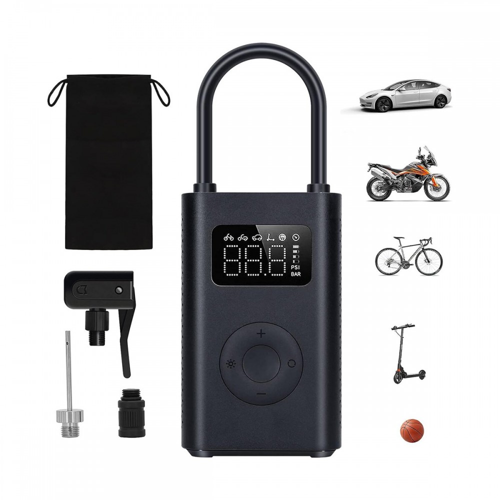 Други смарт джаджи - Електрически компресор Xiaomi Portable Electric Air Compressor 2