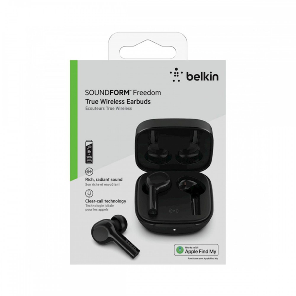 Безжични слушалки - Безжични слушалки Belkin Soundform Freedom Black