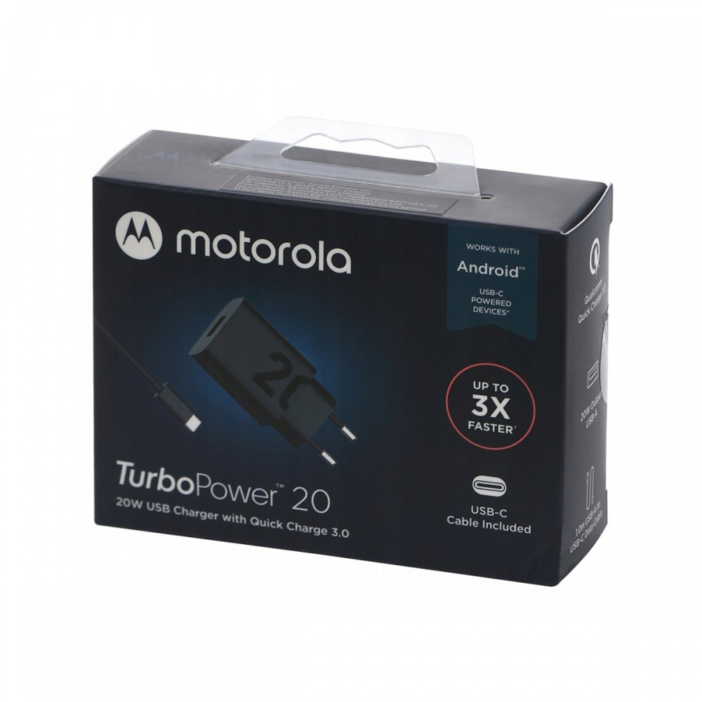 Зарядни устройствa - Оригинално Зарядно Motorola TurboPower 20W