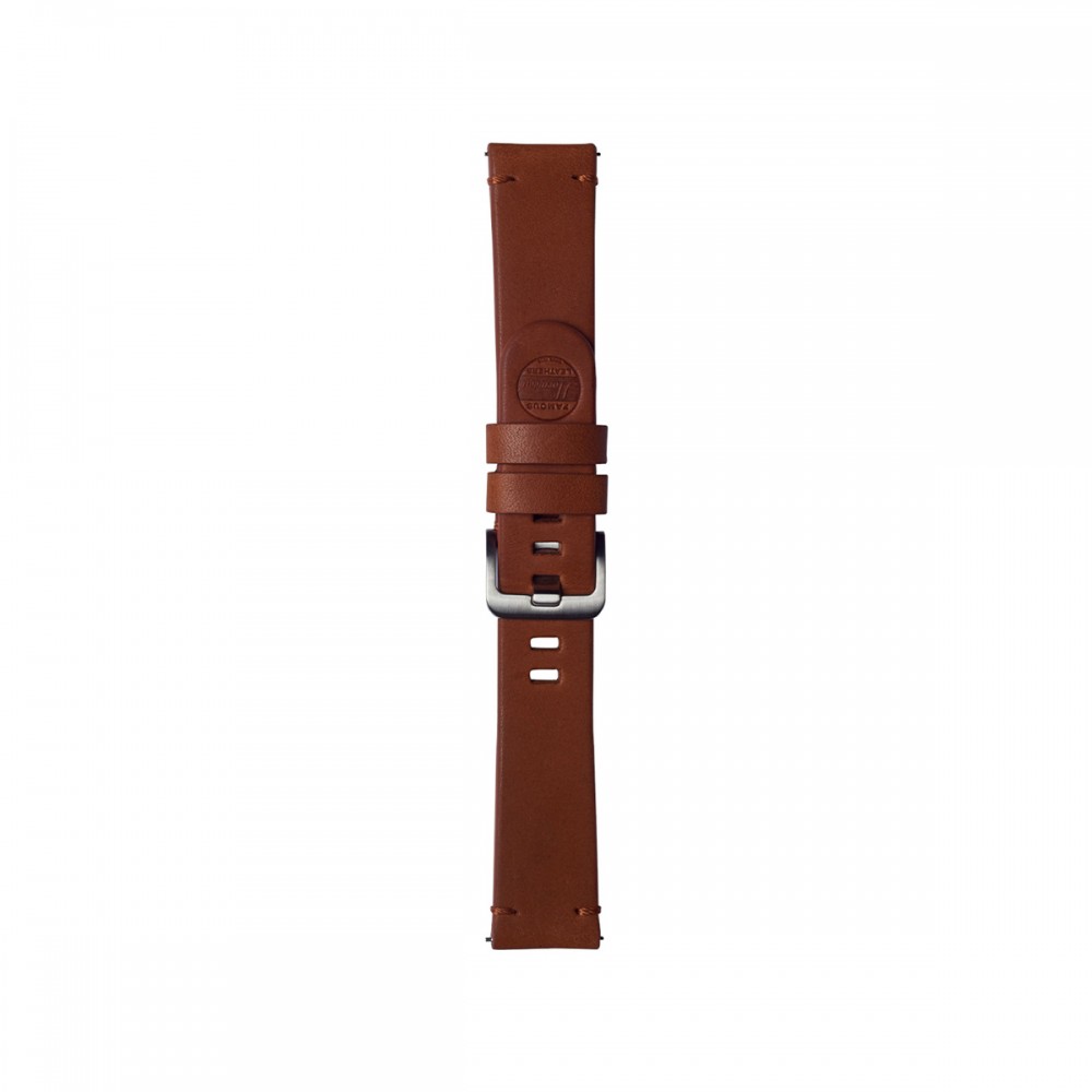Каишки за Смарт часовници - Кожена каишка Strap Studio Essex за Galaxy Watch 22мм Brown