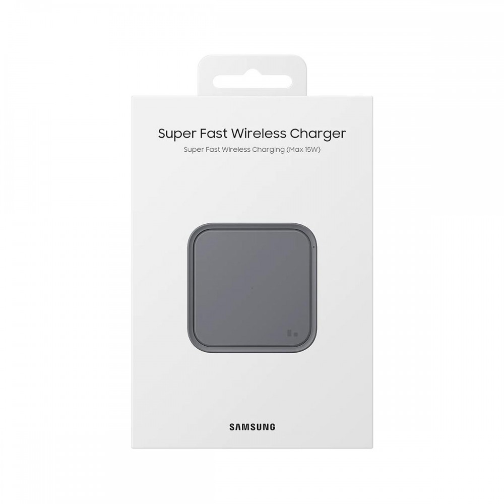 Зарядни устройствa - Безжично зарядно Samsung Wireless Charging Pad + Адаптер и Кабел EP-P2400TBE 15W