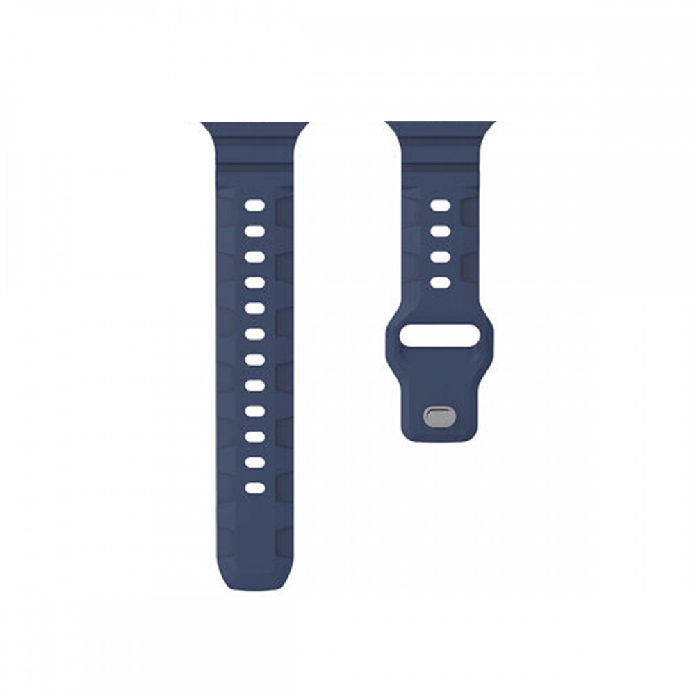 Каишки за Смарт часовници - Универсална силиконова каишка Spigen Sport Strap 20mm Blue
