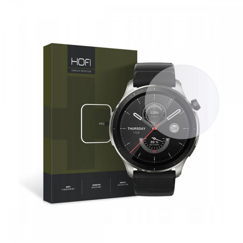 Стъклени протектори - Стъклен протектор Hofi Glass за Amazfit GTR 4