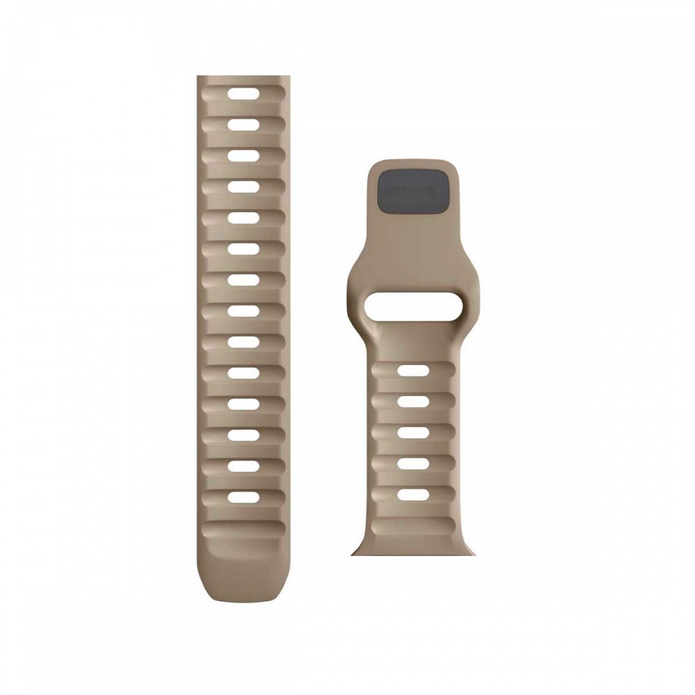 Каишки за Смарт часовници - Универсална силиконова каишка Spigen Sport Strap 20mm Sand Yellow