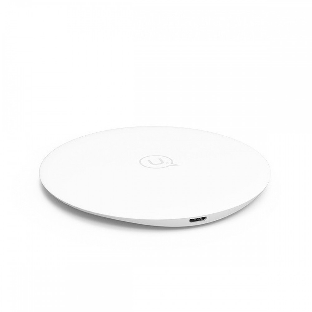 Зарядни устройствa - Безжично зарядно Usams Ultra-Thin Wireless Fast Charging Pad White
