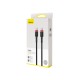 USB кабели - Кабел Baseus Cafule CATKLF-AL91, USB-C to USB-C, 100W