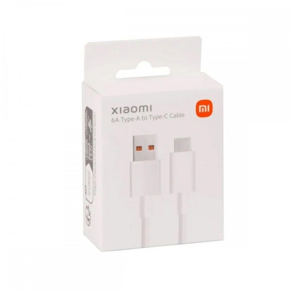 USB кабели - Кабел Xiaomi Cable Type-A to Type-C 6A