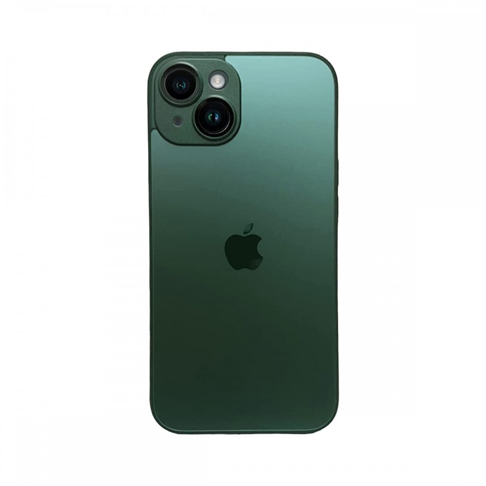 Калъфи - Калъф Glass Case за Apple iPhone 14 Cangling Green