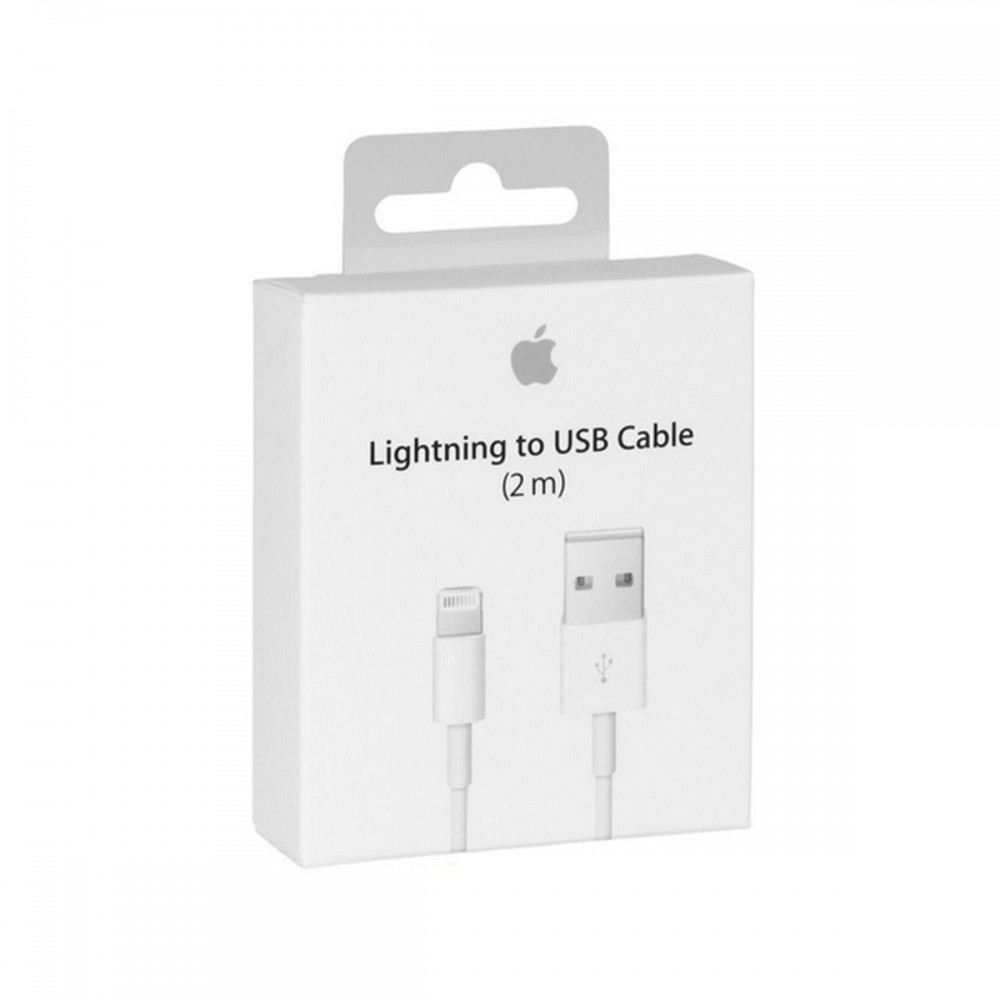 USB кабели - Оригинален Кабел Apple iPhone USB към Lightning - 2m