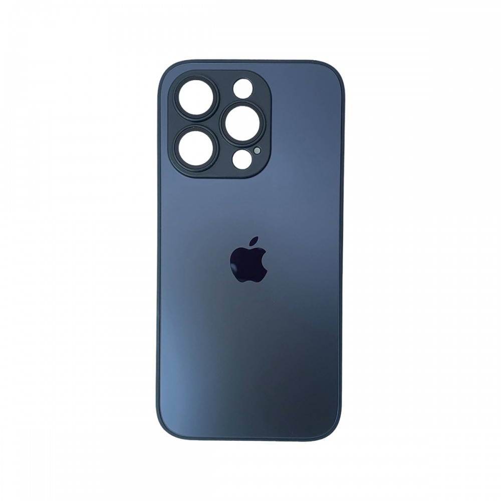 Калъфи - Калъф AG-Glass Case за Apple iPhone 15 Pro Navy Blue