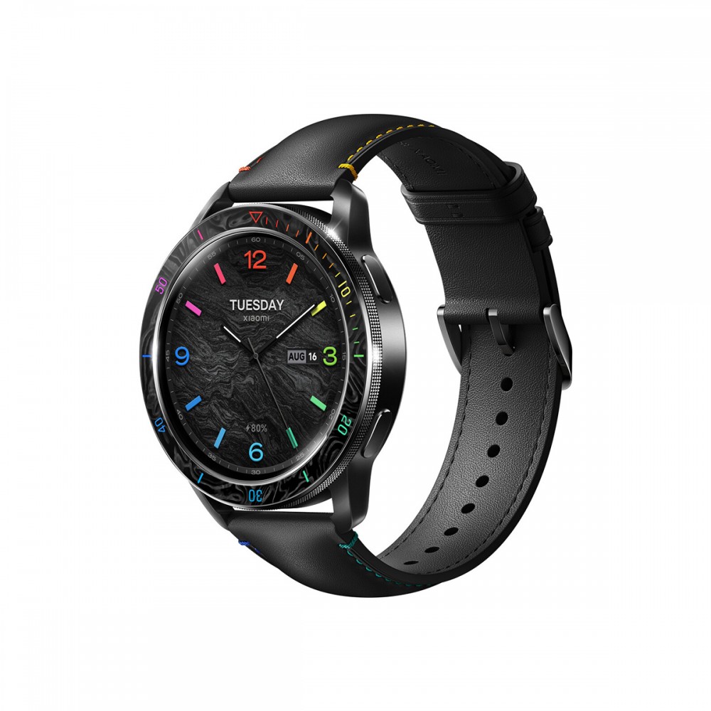 Каишки за Смарт часовници - Каса за Xiaomi Watch S3 Bezel Rainbow