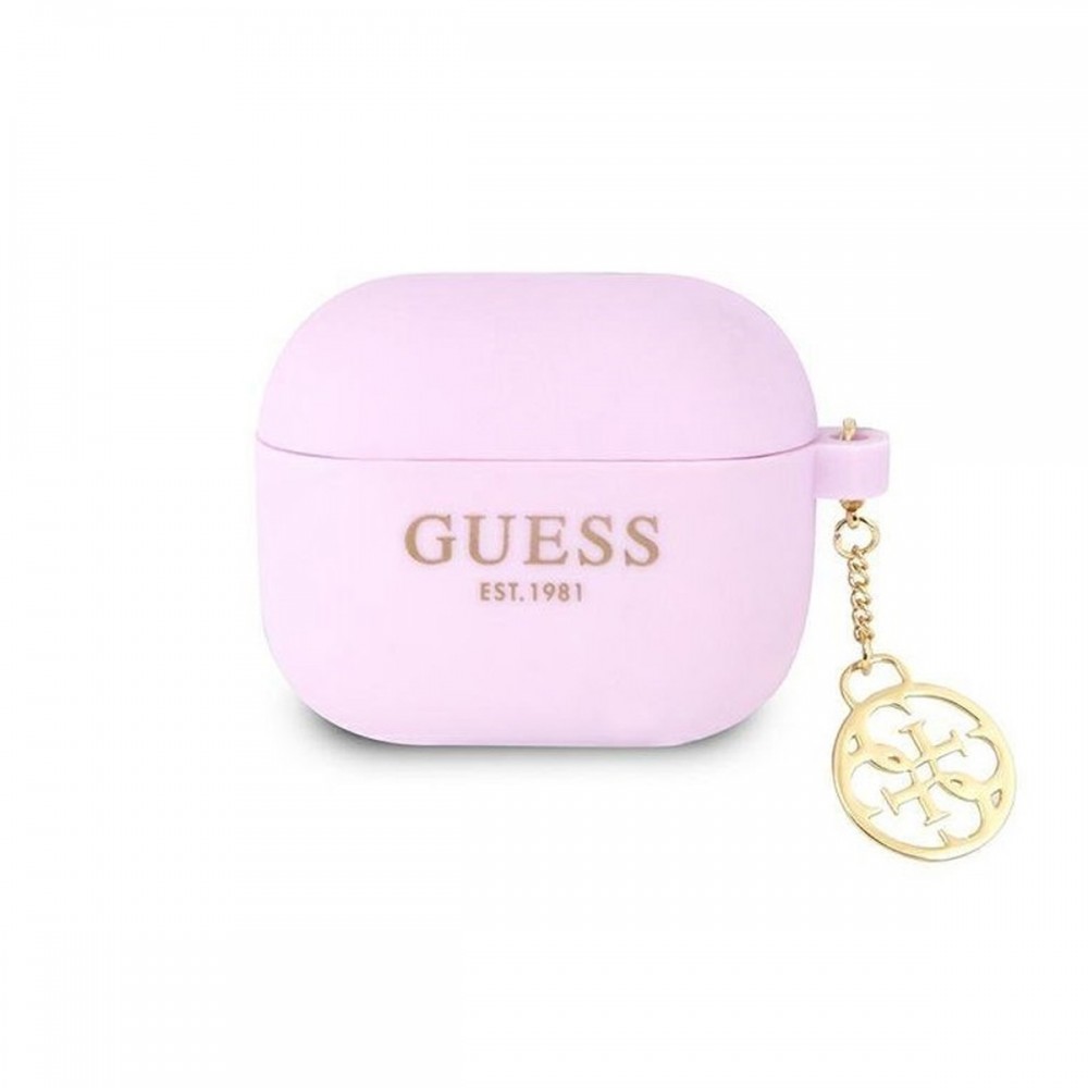 Аксесоари - Предпазен калъф Guess за Apple Airpods 3 Purple