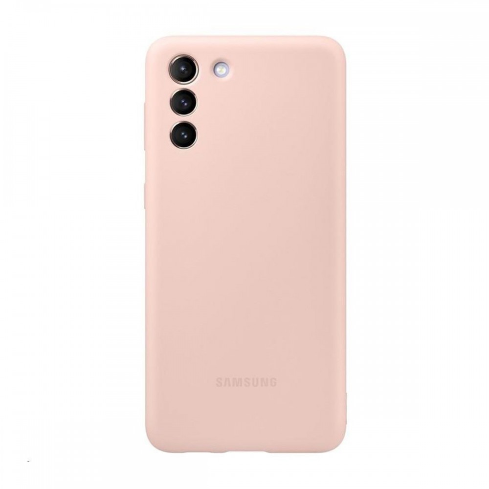 Калъфи - Калъф Оригинал Samsung Galaxy S21 Plus EF-PG996TPE Silicone Cover Pink