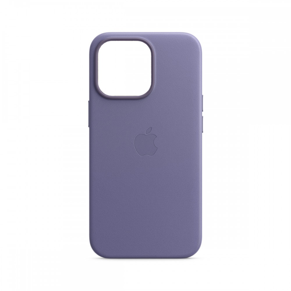 Калъфи - Калъф Leather Case MagSafe за Apple iPhone 14 Pro Wisteria