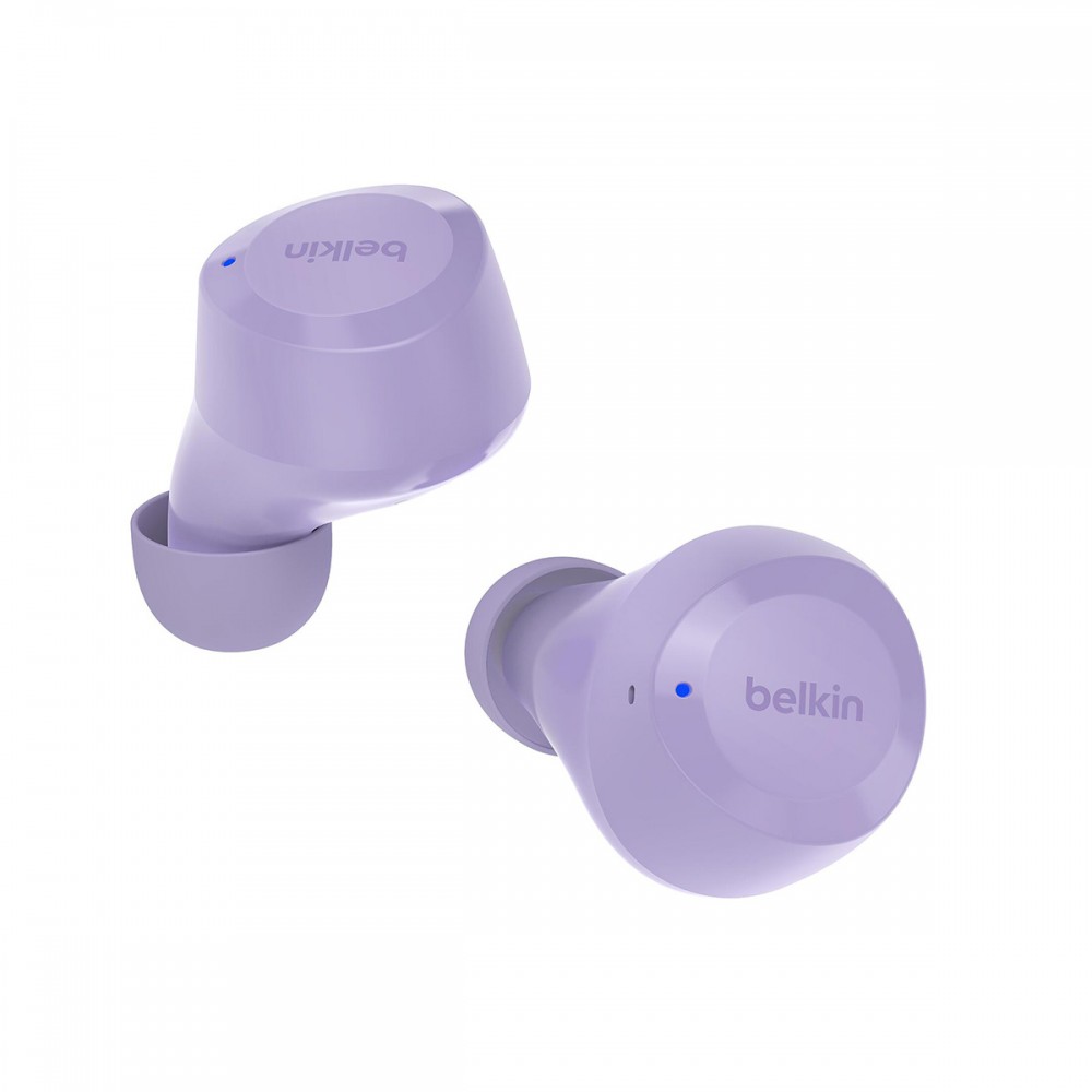 Слушалки за телефон - Безжични слушалки Belkin SOUNDFORM BoltTrue Wireless Earbuds Purple