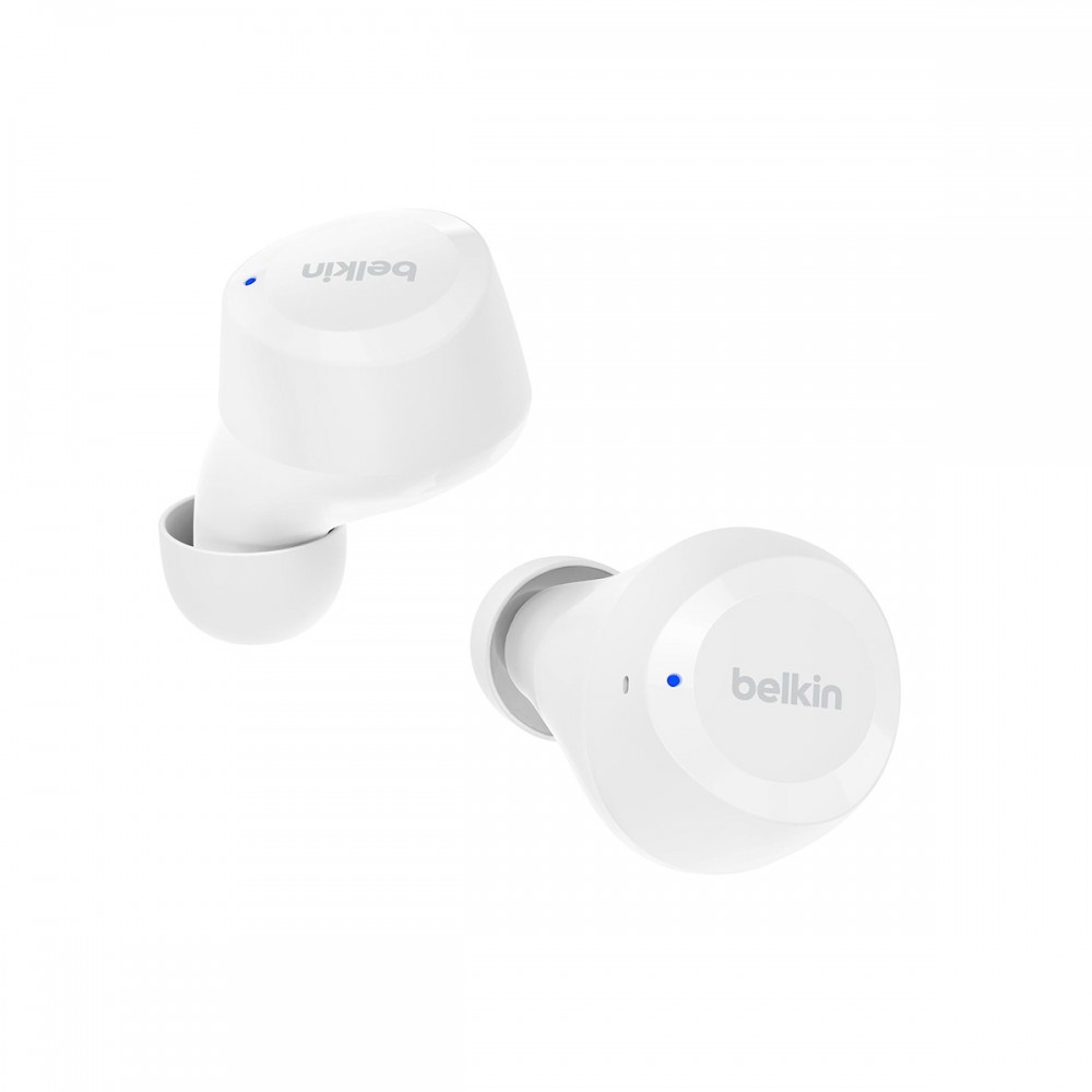 Слушалки за телефон - Безжични слушалки Belkin SOUNDFORM BoltTrue Wireless Earbuds White