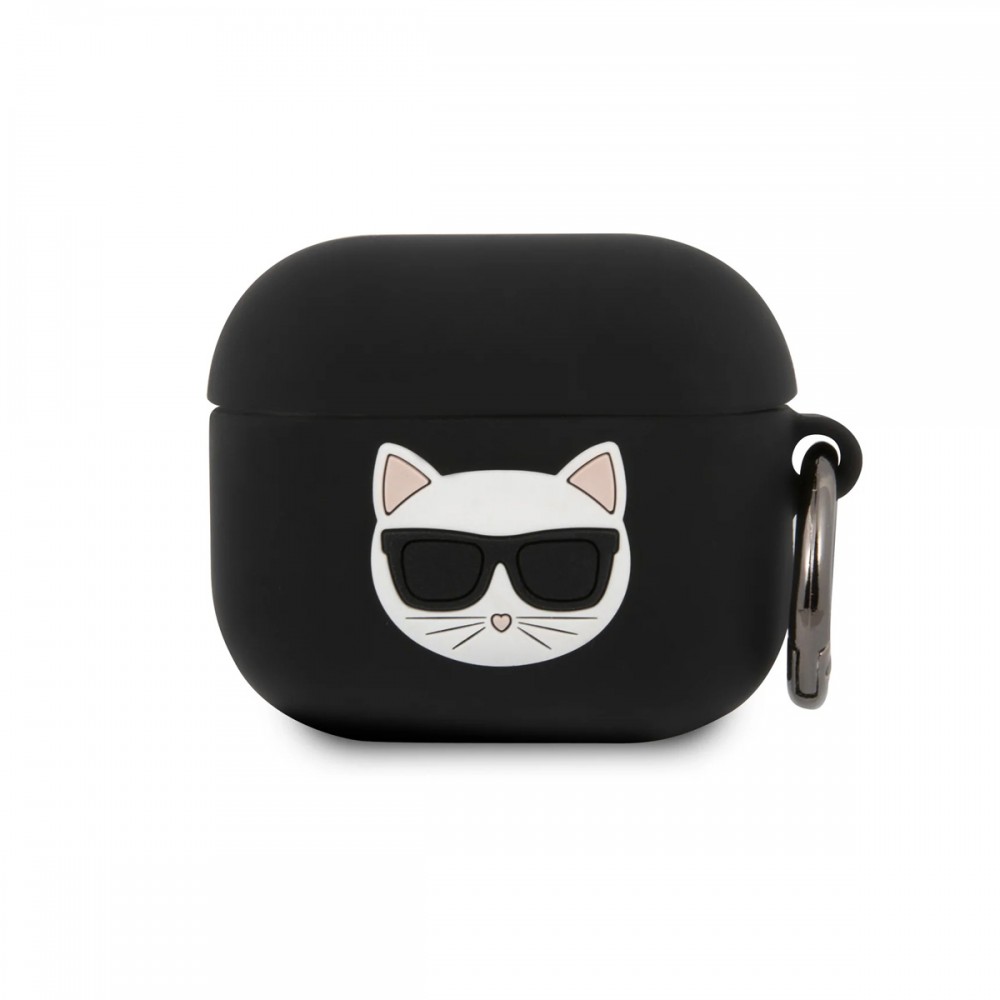 Аксесоари - Предпазен калъф Karl Lagerfeld за Apple Airpods 3 Black