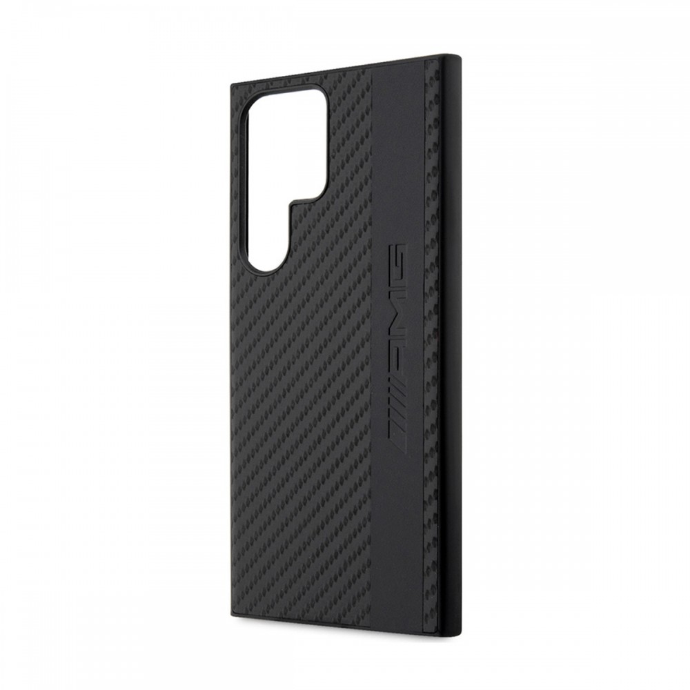 Калъфи - Калъф Mercedes AMG Carbon Stripe And Embossed за Samsung Galaxy S23 Ultra