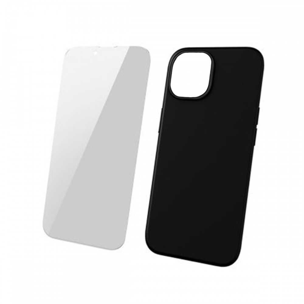 Калъфи - Калъф Baseus Liquid Silica Gel за Apple iPhone 14 Plus Black
