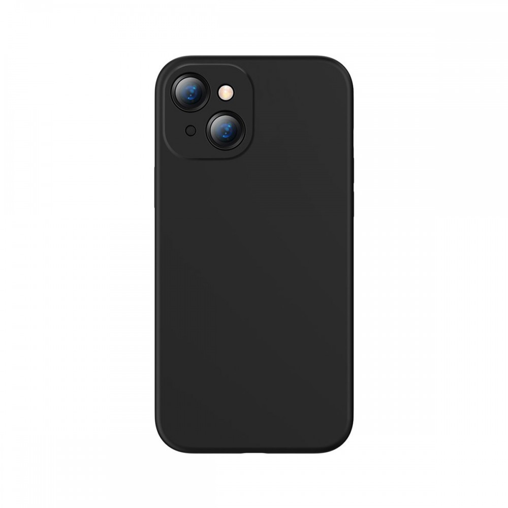 Калъфи - Калъф Baseus Liquid Silica Gel за Apple iPhone 14 Black