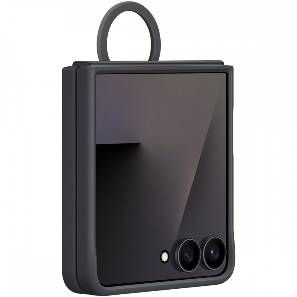 [parent_category] -  - Оригинален калъф Samsung Ring Case Silicone Grey за Galaxy Z Flip 7
