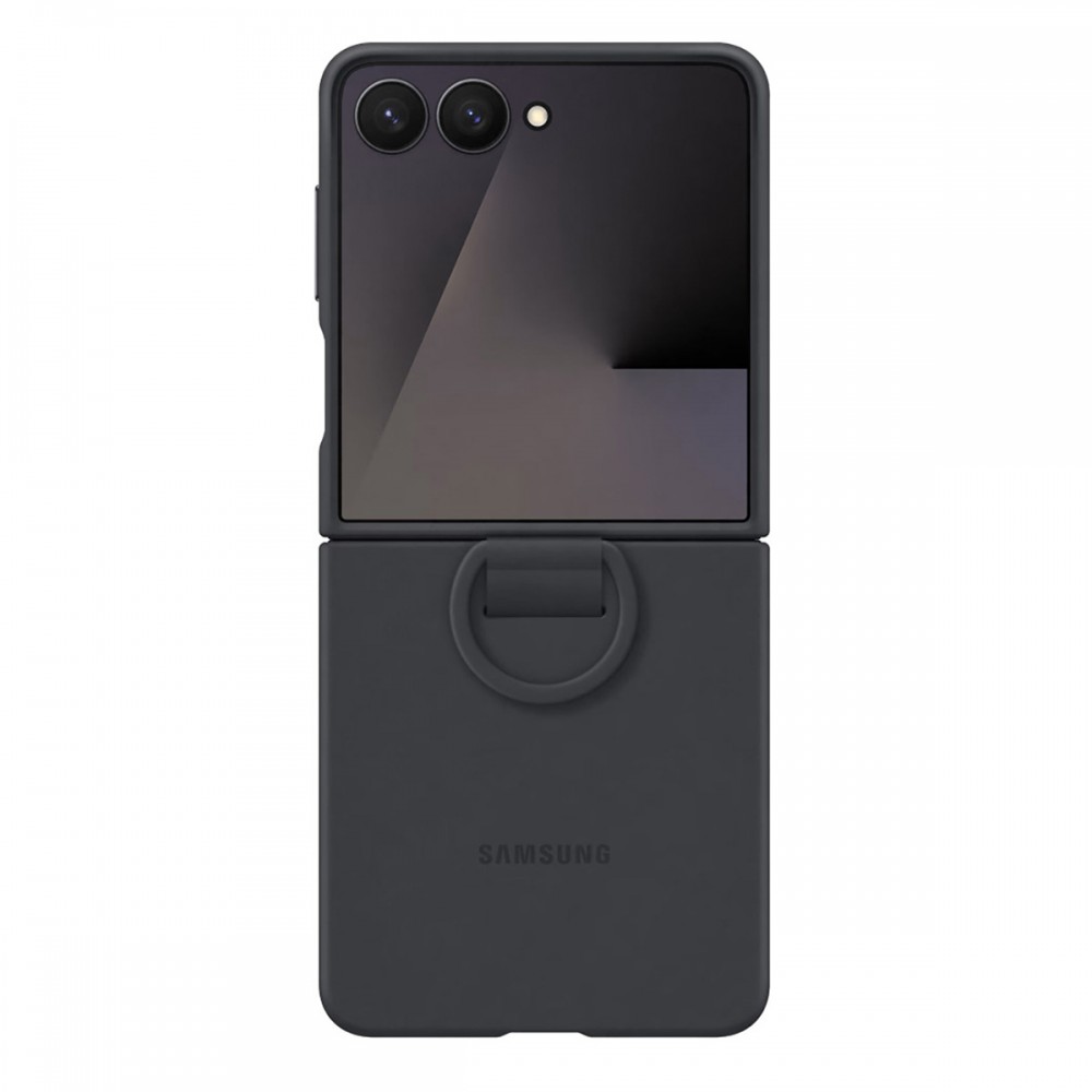 [parent_category] -  - Оригинален калъф Samsung Ring Case Silicone Grey за Galaxy Z Flip 7