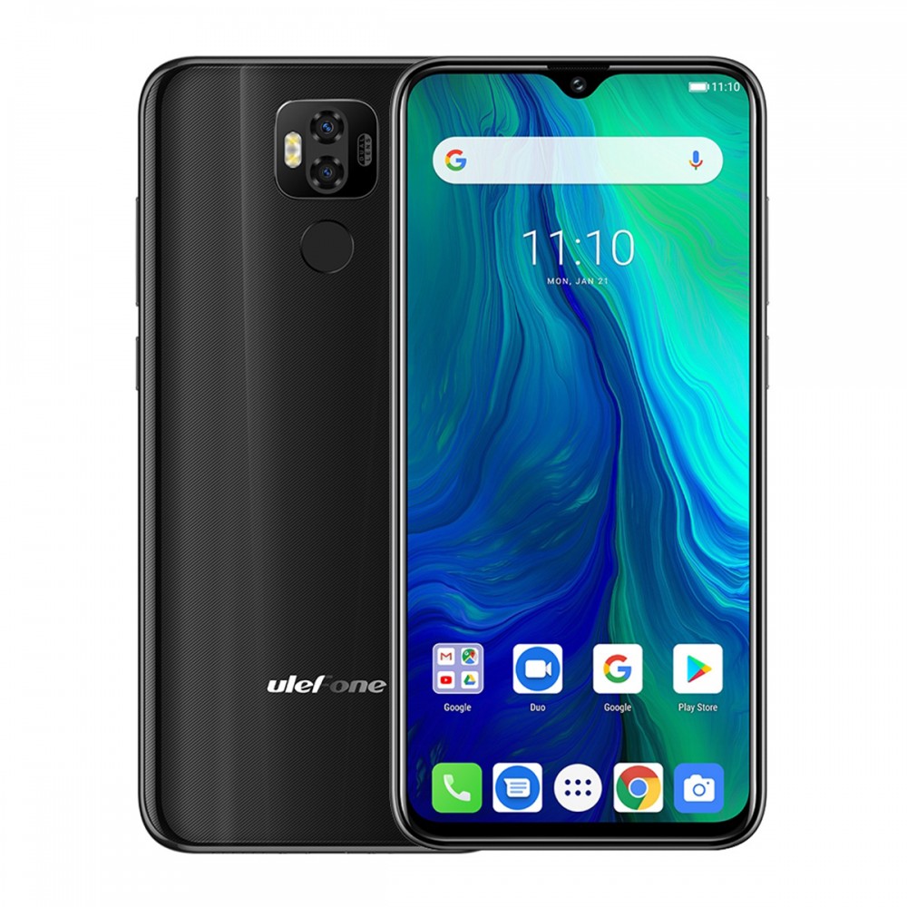 Смартфони - Ulefone Power 6 64GB Dual Sim Black