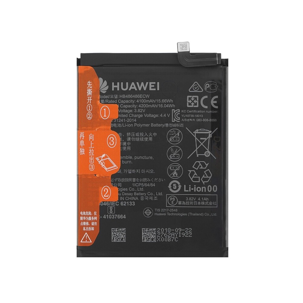 [parent_category] -  - Оригинална батерия Huawei P30 Pro HB486486ECW