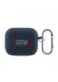 Оригинален силиконов калъф Red Bull Racing с карабинер за Apple AirPods Pro 3 | 