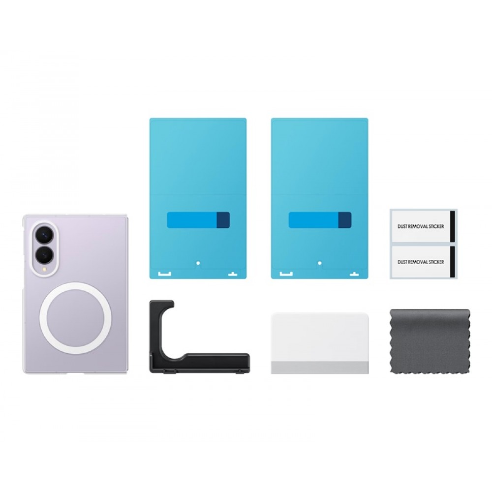 [parent_category] - Калъфи - Samsung Clear Magnet Cover за Galaxy Z Fold 8 прозрачен