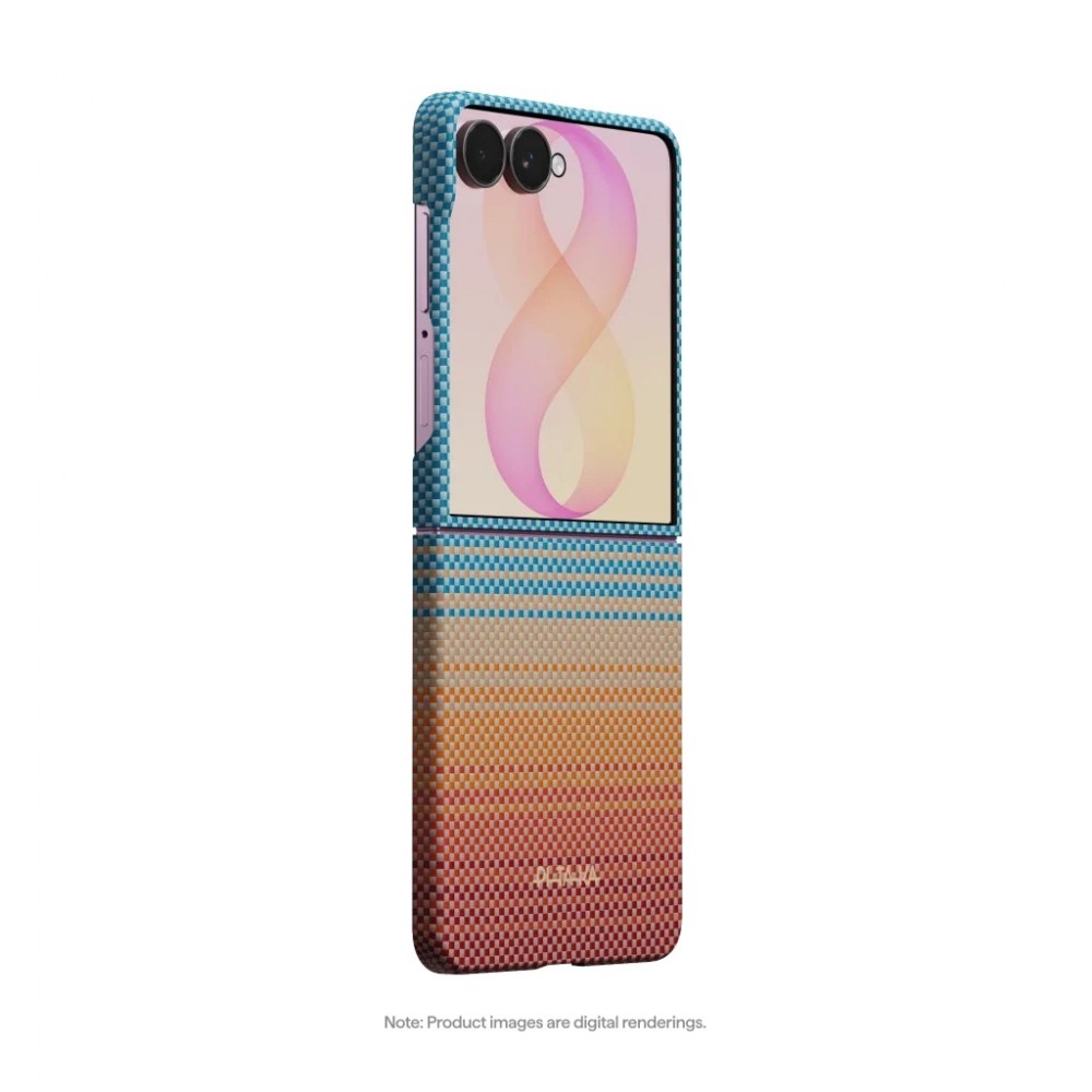 [parent_category] -  - Pitaka Edge Case California Dream 01 за Samsung Galaxy Z flip 8